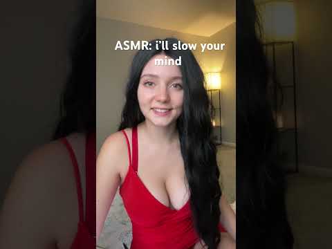 i'll slow your mind 🤍#asmr #girlfriendasmr #relax #comfort #whisper