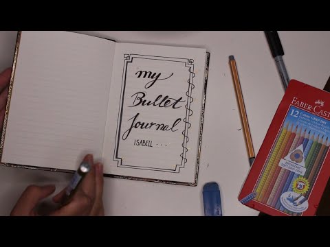 [ASMR] BULLET JOURNAL WITH ME 📖 // (german/deutsch)