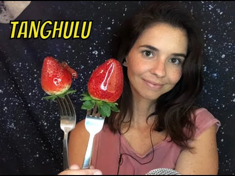 ASMR Tanghulu *eating sounds*