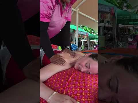 El inigualable MASAJE TAILANDÉS que te hará viajar a PHUKET ✈️🇹🇭 #relax #massage #short