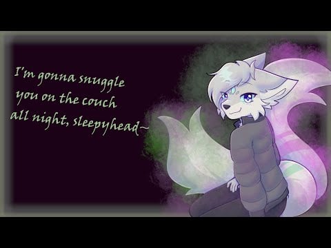 [Furry ASMR] Fluffy Fox cuddles you to sleep [M4A, Fluff, snuggles]