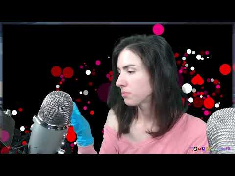 ASMR - Removing Blue Gloves