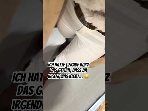 Was klebt da? Und wo kommen die Geräusche her? 😝