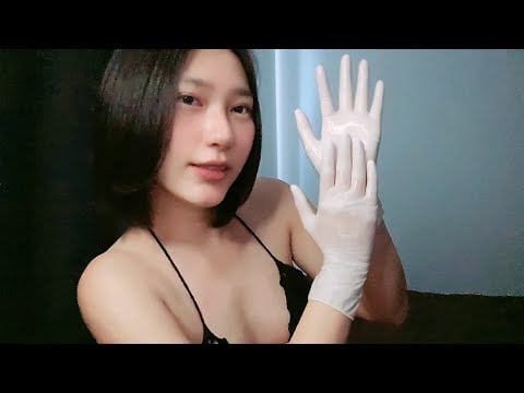 Latex Glove Lotion 🧤🧴 Handmovement - RAINIE ASMR
