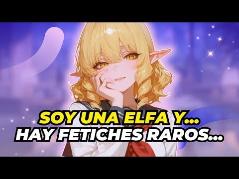 TRABAJO en PAREJA con tu COMPAÑERA ELFA 😳📚 ASMR Anime Roleplay