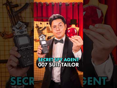 James Bond Suit Tailor Measuring | ASMR Roleplay
