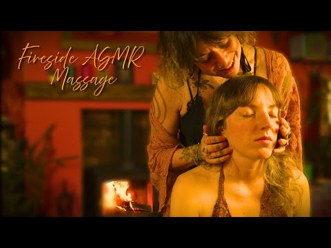 ASMR FIRE SOFT MASSAGE🔥 Light tracing, relaxing whisper, sleep | Real person ASMR PERSONAL ATTENTION