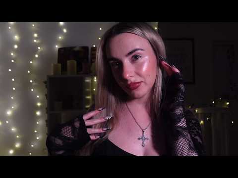 ASMR fabric scratching, body triggers & mouth sounds 💗
