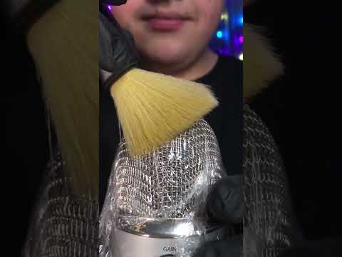 Insane Crinkle Brushing Sounds! ❤️ #asmr #jonathanasmr