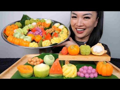 FRUIT PLATTER (THAT'S NOT FRUITS) ASMR EATING SOUNDS | NO TALKING | SAS-ASMR