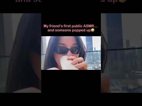Her very first public asmr #LilyandtheBeastASMR #shorts #fastandaggressive