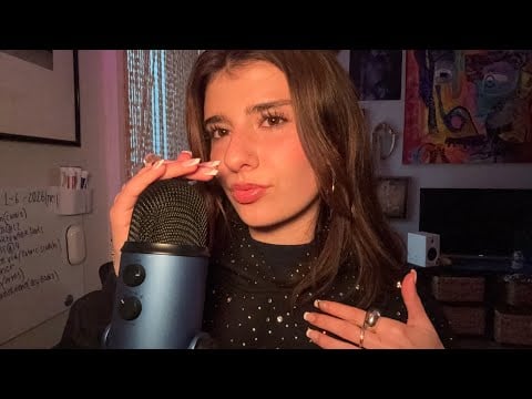 [ASMR] MOUTH SOUNDS, FABRIC SCRATCHING, HAND MOVEMENTS, ETC.