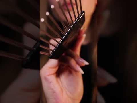 Guaranteed scalp tingles 😌 #asmr #notalking #layeredsounds #tingles  #relaxing #triggersforsleep