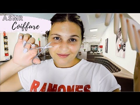 ASMR FRANÇAIS⎪ROLEPLAY COIFFEUSE 💇🏻‍♀️ (Multidéclencheurs + Massage crânien)