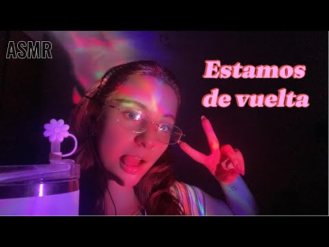 ASMR en Español | ¡Primer video del año! ˚ ༘ ೀ⋆｡˚ | tapping, mouthsounds | sin edición