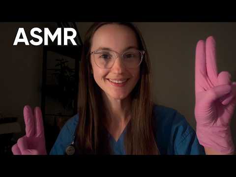 ASMR Most Gentle Medical Exam | Perfect for Headache & Migraine Relief (Whispered)