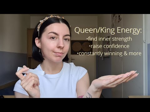 ASMR Reiki for Queen/King Energy ｜Soft spoken, Energy healing/work, Crystal healing