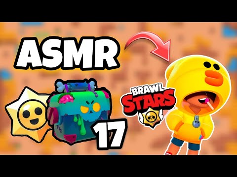 ASMR FRANÇAIS • PACK OPENING DES MEGA BOITES HALLOWEEN ET PRIX STARS SUR BRAWL STARS 😴💤