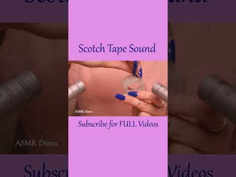 Scotch Tape Sound (Super Tingly & Relaxing) ❤️ #shorts