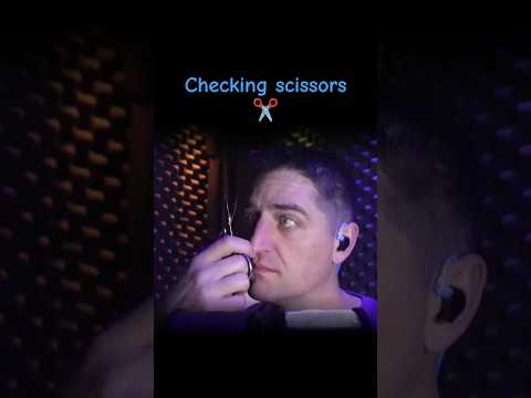 Testing Scissors with You ✂️ #PersonalAttention #ASMR #SleepAid