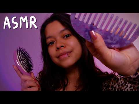 Une amie s'occupe de tes cheveux avant ta soirée 🪩🎀 | ASMR FR