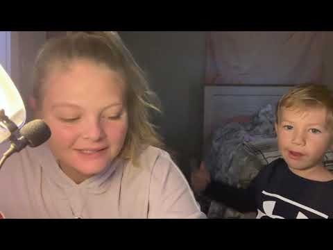 My five year old Bro does my makeup Vlogmas day 7