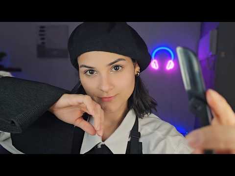 ASMR BARBEARIA 💈Cabelo, Barba e sobrancelha - BARBERSHOP
