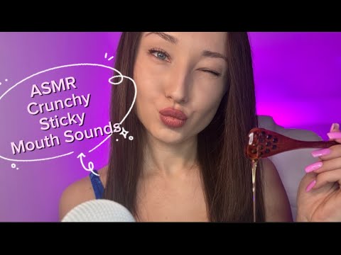 ASMR Triggers For Sleep (Crunchy, Sticky, Mouth Sounds) 💤