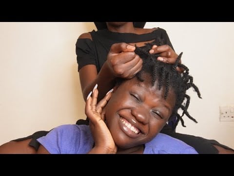 ASMR Relaxing Scalp Scratching, Head Massage & Gum Chewing For Sleep