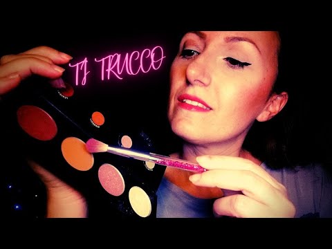 💄TI TRUCCO e TI RILASSO 😴 Personal attentions | Face touching | Asmr ita