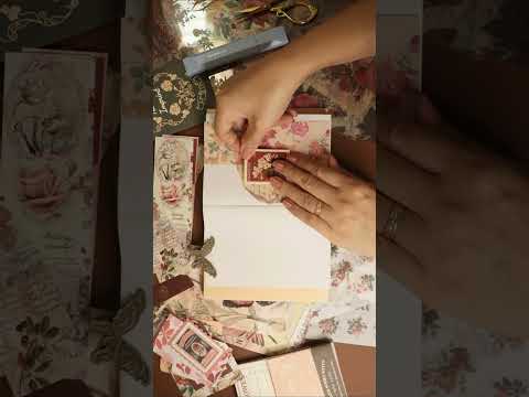 ASMR Scrapbooking ☔️📖 #asmr #booktok #deustemumapalavrapravoce #asmrcommunity