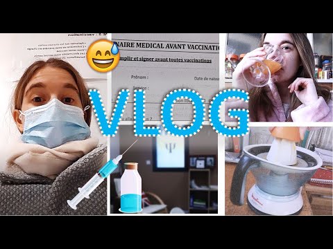 VLOG ASMR - je me fais vacciner contre le Covid !