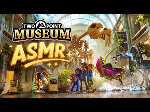 ASMR - UMA NOITE NO MUSEU (Gameplay Two Point Museum)