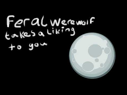 [Furry ASMR] Feral Werewolf takes a liking to you [No talking]