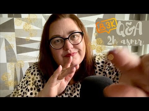 3000 Subscriber Q&A 💜 Personal ASMR Celebration (2h special!) (Swedish 🇸🇪)