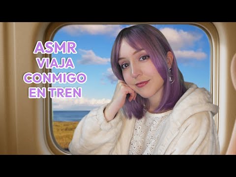 ⭐ASMR Viaje en Tren por Japón 🚄 Susurros y Cuidado en el Shinkansen | Atención Personal para Dormir
