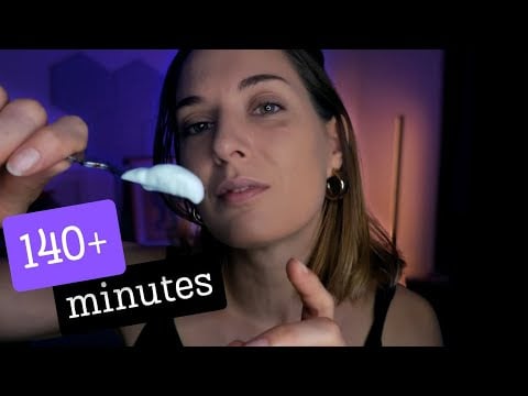 140+ Minutes Complete Barbershop Care for Deep Relaxation | ASMR (Hair & Beard EN/FR)