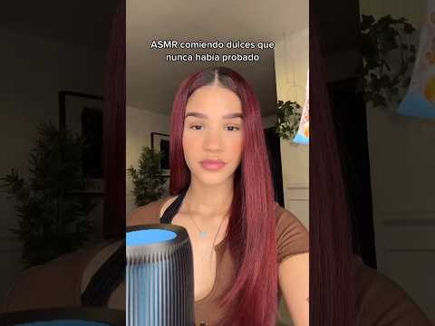 Asmr comiendo dulces que nunca había probado
