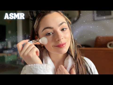 ASMR Morning Routine Relaxante (Brunch, balade et make-up routine) ♡