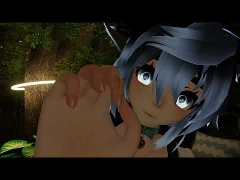 [ASMR-VRC] Let me pamper you (Ear Blowing, Slight Hand Movements, Brushing) - No talking