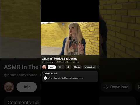#ASMR in the Backrooms