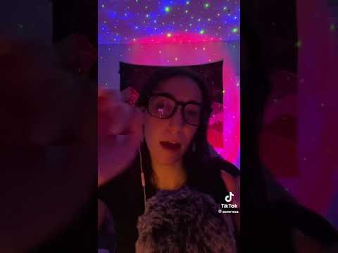 pov im whispering clicky tingly words into a microphone for a video hopefully to help u relax #asmr
