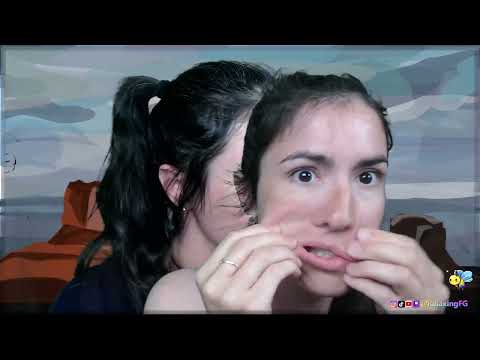 ASMR - Double Camera Cheek Flapping