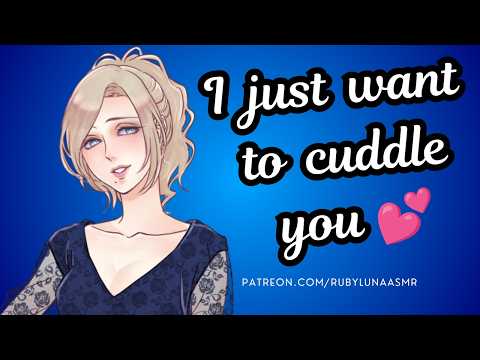 Sleepy Girlfriend Wants To Cuddle In Your Arms [ASMR RP][Sleep Aid][Reverse Comfort][L Bombs]Kisses]