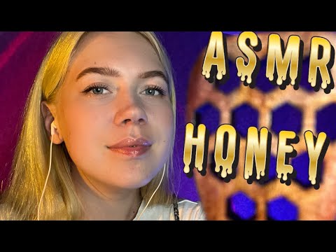 ASMR honey | #asmrminuha #asmr