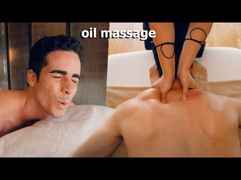 ASMR: Ho Provato un Massaggio Malesiano Full Body con Olio e Pietre!