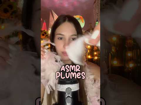 Des petites plumes toutes douces qui chatouillent votre visage 🪶✨  #asmr #feathers #relaxation