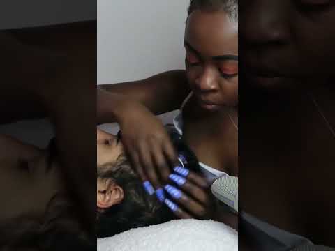 This is the most relaxing HAIRPLAY ever | FULL VIDEO ON OUR CHANNEL #asmr #youtubeshorts #shorts