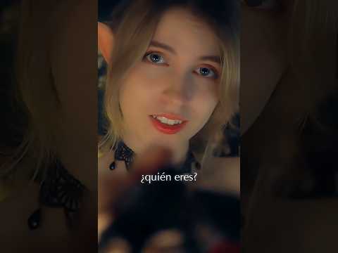 🥀ELFA OSCURA te Interroga 😈 #ASMR #shortsasmr #shorts #pov #roleplay