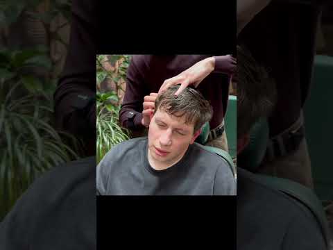 #asmr #barber #headmassage #relax #triggersforsleep #fyp #triggersforsleep